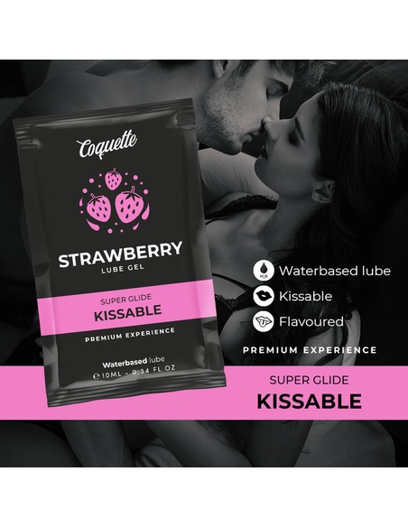 Compra Coquette Chic Desire Lubricante Fresa 10 ml en Kiwiku