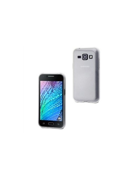 funda minigel transparente samsung galaxy j1 muvit MUSKI0495 kiwiku.com