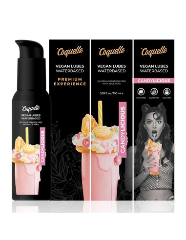 Compra Lubricante Vegano Candylicious 100ml - COQUETTE COSMETICS en Kiwiku