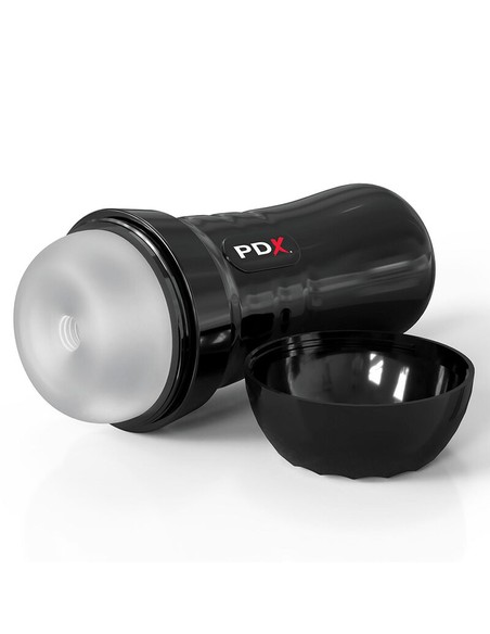 Compra PDX EXTREME Slide amp Glide Masturbador Autolubricante Transparente en Kiwiku
