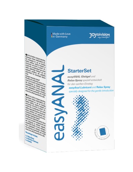 JOYDIVISION EASYANAL Starter Set Lubricante y Relajante Anal - Kiwiku