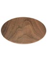 Secret de Gourmet Plato de Postre de Madera Marrón 20cm