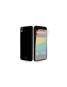 Cover Aero en TPU para BQ Aquaris E4.5 incluye película protectora, color negro TEAEROBQAQE45K kiwiku.com