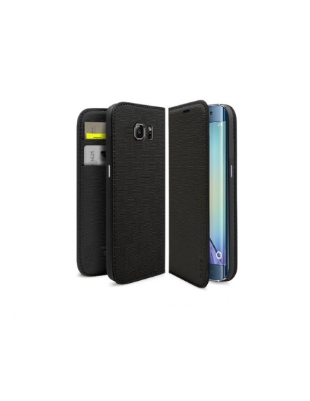 Sbs funda libro samsung galaxy s6 edge negro TEBOOKSTYLESASEK kiwiku.com