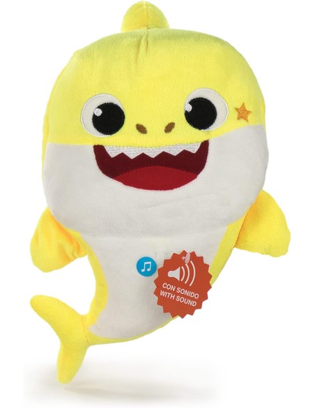 Peluche Baby Shark Con Sonido 26 Cm PLAY BY PLAY | Kiwiku