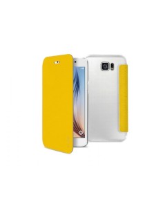 Sbs funda libro tapa transparente galaxy s6 amarillo TEBOOKYOUNGSAS6Y kiwiku.com