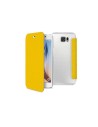 Sbs funda libro tapa transparente galaxy s6 amarillo