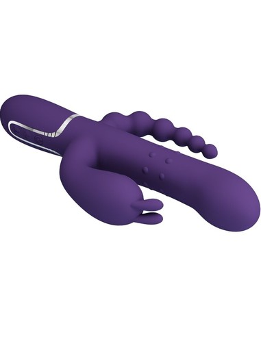 Compra PRETTY LOVE Cammy Vibrador Multifunción 4 En 1 Morado en Kiwiku