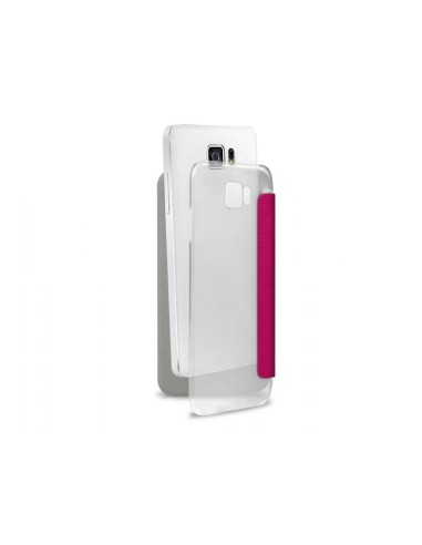 Sbs funda libro tapa transparente galaxy s6 rosa TEBOOKYOUNGSAS6P kiwiku.com