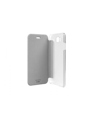 Sbs funda libro tapa transparente galaxy s6 rosa TEBOOKYOUNGSAS6P kiwiku.com