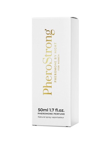 PHEROSTRONG By Night Perfume Con Feromonas Para Mujer 50 Ml - Kiwiku