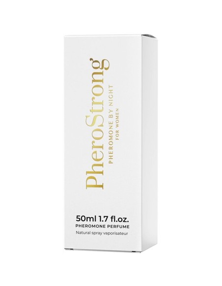 PHEROSTRONG By Night Perfume Con Feromonas Para Mujer 50 Ml - Kiwiku