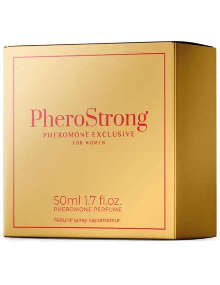 PHEROSTRONG Perfume Con Feromonas Exclusive Para Mujer 50 Ml - Kiwiku