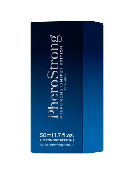 PHEROSTRONG Perfume Con Feromonas Limited Edition Para Hombre 50 Ml - Kiwiku