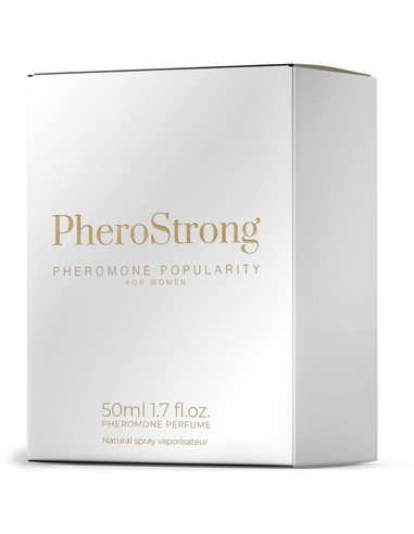 PHEROSTRONG Perfume Con Feromonas Popularity Para Mujer 50 Ml - Kiwiku