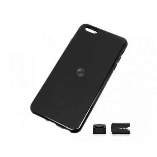 Funda kukaclip + soportes magneticos iphone 6 plus negra