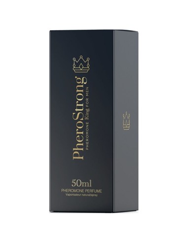 PHEROSTRONG King Perfume Con Feromonas Para Hombre 50 Ml - Kiwiku