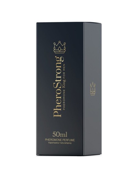 PHEROSTRONG King Perfume Con Feromonas Para Hombre 50 Ml - Kiwiku