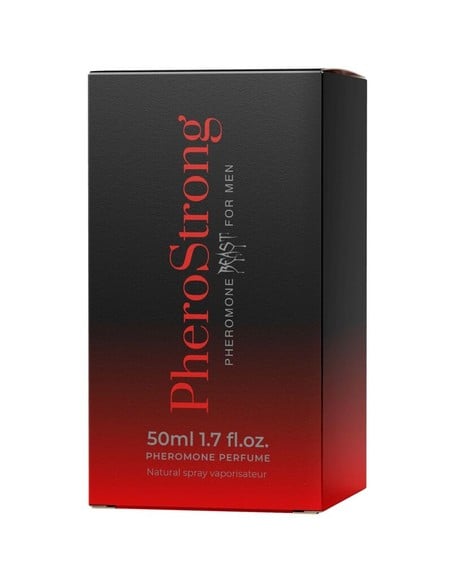PHEROSTRONG Beast Perfume Con Feromonas Para Hombre 50 Ml - Kiwiku