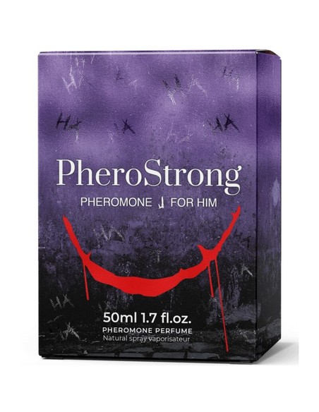PHEROSTRONG J Perfume Con Feromonas Para Hombre 50 Ml - Kiwiku