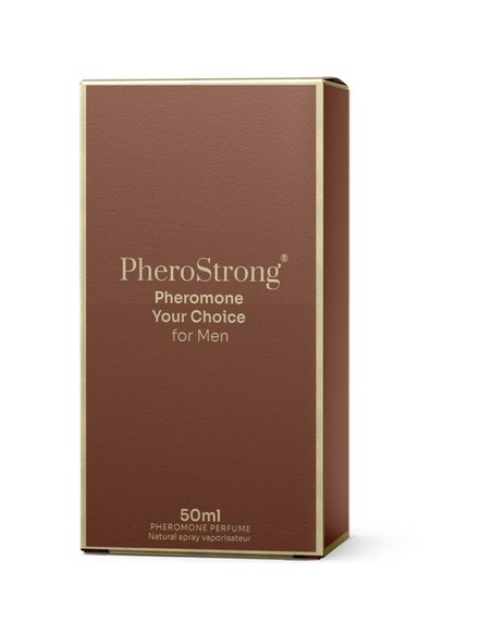 PHEROSTRONG Your Choice Perfume Con Feromonas Para Hombre 50 Ml - Kiwiku