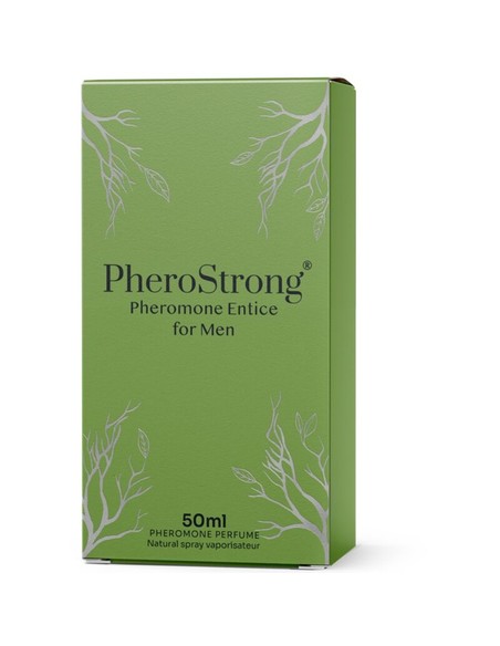 PHEROSTRONG Perfume Con Feromonas Entice Para Hombre 50 Ml - Kiwiku