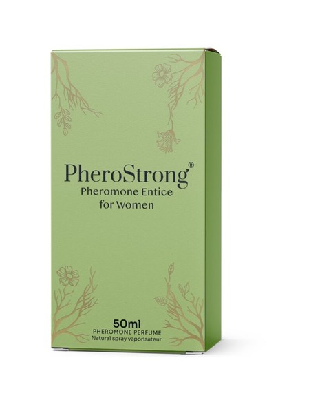 PHEROSTRONG Perfume Con Feromonas Entice Para Mujer 50 Ml - Kiwiku