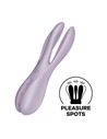 Satisfyer - Threesome 2 Vibrador Violeta Con 3 Motores y 12 Programas de Vibración