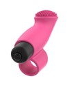Ohmama Vibrador Dedal Rosa Xmas Edition - Silicona Suave, Resistente Al Agua, Potente Velocidad