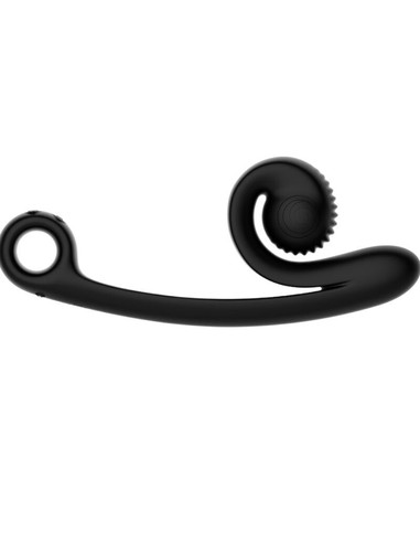 Compra SNAIL VIBE Curve Vibrador Negro en Kiwiku - Placer Personalizado
