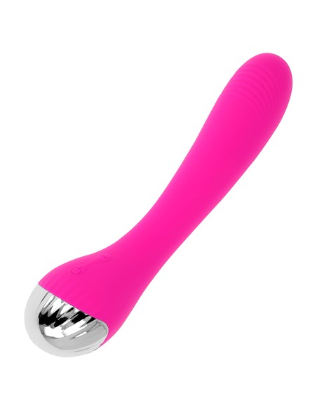 ohmama_vibrador_flexible_estimulación_punto_g_19_cm_rosa_recargable_usb_8435565925550_oferta