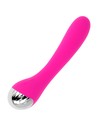 Ohmama Vibrador Flexible Estimulación Punto G 19 Cm Rosa Recargable Usb