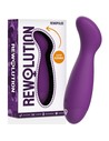 Rewolution - Rewopulse Vibrador Flexible Estimulador Punto G, Silicona, 10 Modos de Vibración, Lila