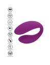 Xocoon - Bound Love Vibrador para Parejas Morado