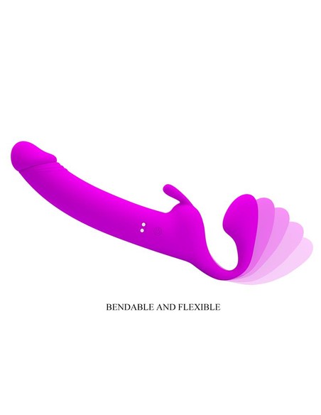 Compra PRETTYLOVE Zanini Vibrador Sin Arnés Silicona en Kiwiku