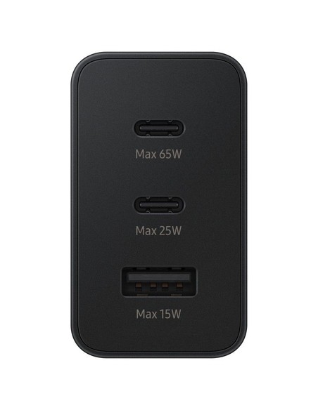 Compra Samsung Travel Adapter Trio 65W Negro EP-T6530NB en Kiwiku