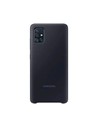 Samsung A51 - Carcasa de Silicona, Color Negro