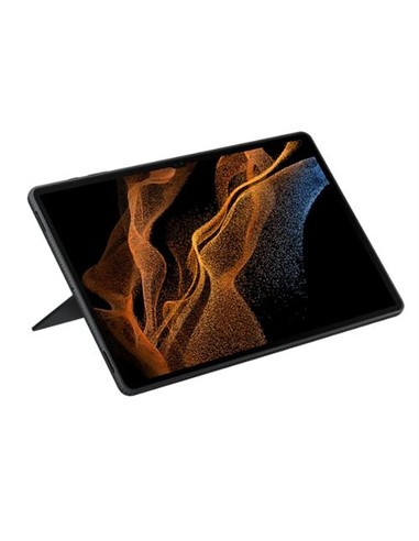 Funda Samsung Protective Standing Cover Negra Para Galaxy Tab S8 Ultra - Protección Y Soporte