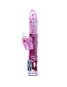 Baile Rotations - Vibrador Recargable Con Rotación y Estimulador Throbbing Butterfly