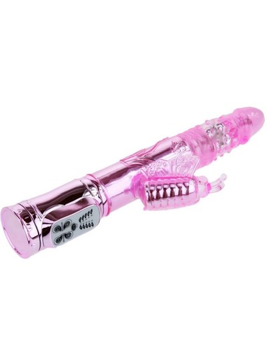 Vibrador Recargable Throbbing Butterfly - BAILE ROTATIONS