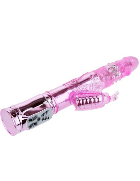 Vibrador Recargable Throbbing Butterfly - BAILE ROTATIONS