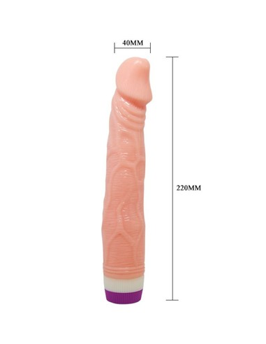 Vibrador Realístico Natural 22 Cm Multivelocidad - BAILE
