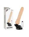 Basecock Vibrador Realístico Control Remoto Natural 19.5 Cm X 4 Cm