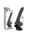 Basecock Vibrador Realístico Articulable Control Remoto Negro 18.5 Cm X 4 Cm