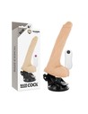 Basecock Vibrador Realístico Articulable Control Remoto Natural 18.5 Cm X 4 Cm