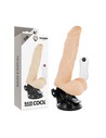 Basecock Vibrador Realístico Articulable Control Remoto Natural 21 Cm