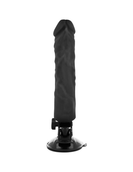 Vibrador Realístico BASECOCK Negro 21 cm - Kiwiku