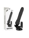 Basecock - Vibrador Realístico Control Remoto Negro 19.5 Cm - Ø 4 Cm