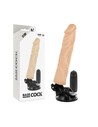 Basecock - Vibrador Realístico Con Control Remoto Natural 21 Cm - Ø 4 Cm