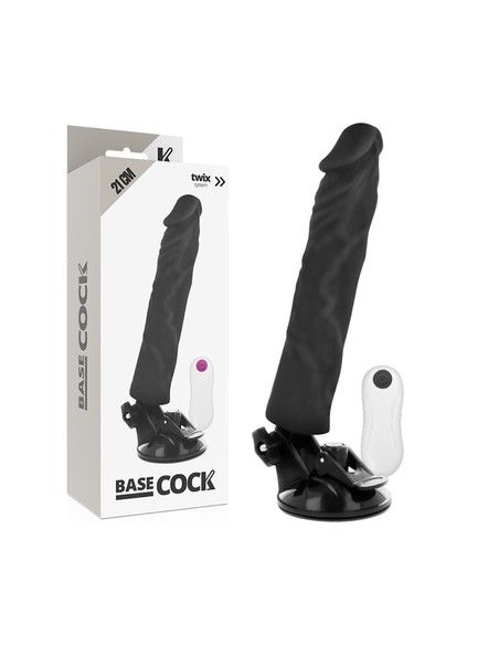 basecock_-_vibrador_realístico_control_remoto_negro_21_cm_-_Ø_4_cm_8435565908492_oferta
